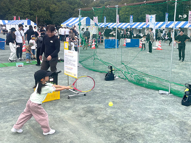 デフスポーツ体験ブース